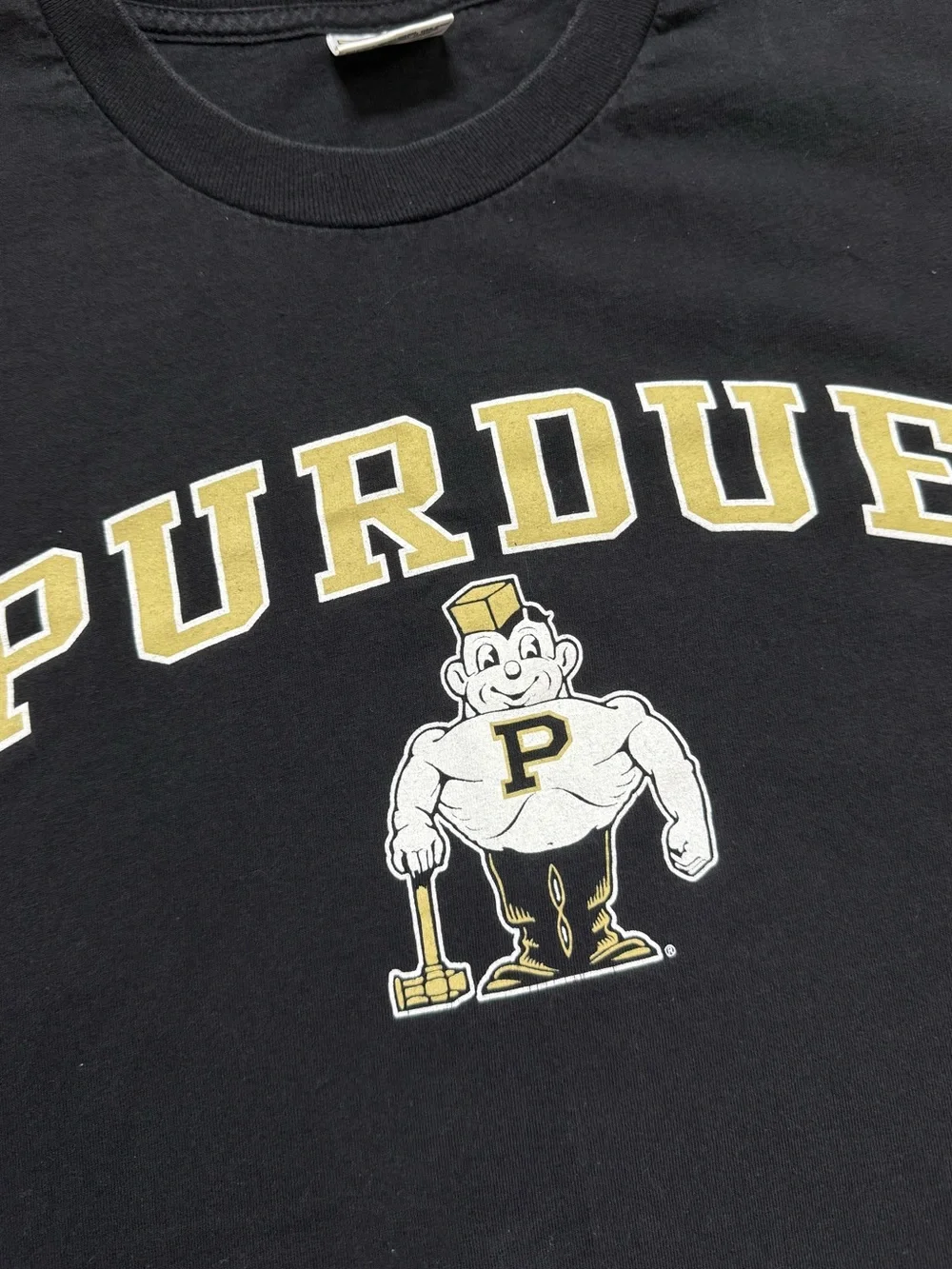 Vintage Purdue T-Shirt Tee Shirt Boilermakers 2XL XXL